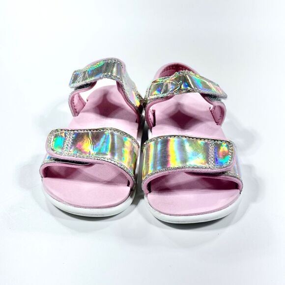 See Kai Run iridescent strappy walking sandal 7 - Picture 1 of 7